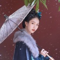 只待独梅映残雪，不求寒月照旧人
