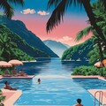 夏日爵士派对◎优雅进入清凉泳池