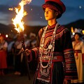 “自然凉·毕燃嗨，跟着火把游毕节”