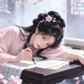 淡雅古筝中国风，茶馆休闲治愈减压