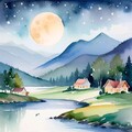 安眠小夜曲：柔美钢琴引领宁静之夜