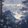 踏遍江南烟雨，拾揽山海情歌，闲听一纸古风