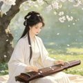 古筝纯音：弦上清风，静坐忘尘享安然