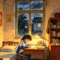 雨夜写作：淡雨轻音静心合集