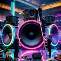 大型Dj音响万人蹦迪 | 低音炮炸场，引爆全场