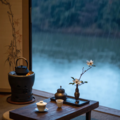 雾山茶舍古风乐：雾漫茶窗听古弦