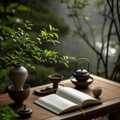 荷池茶座安神曲：荷风茶韵伴清乐