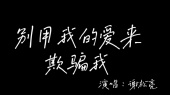 别用我的爱来欺骗我